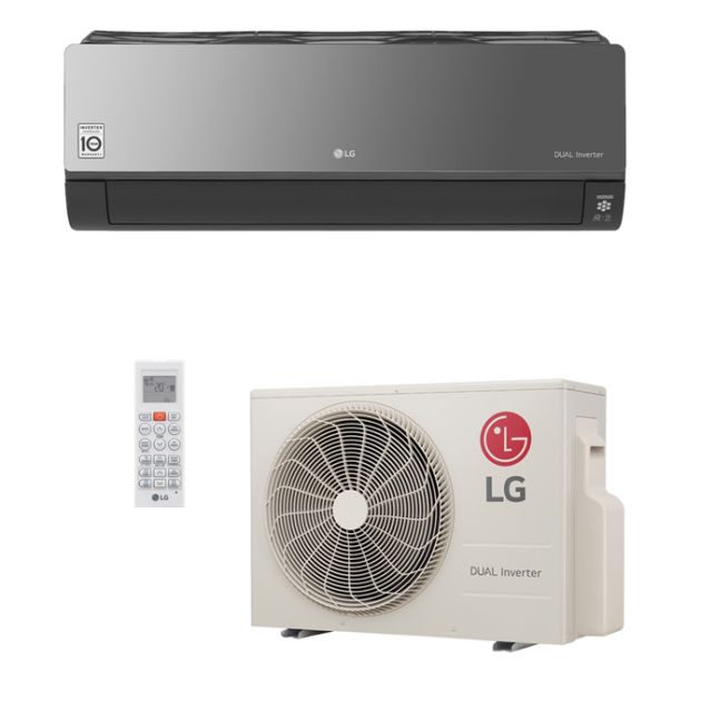 Ar Condicionado 220V Quente/ Frio Split Hi-Wall LG DUAL Inverter Artcool Econômico 22.000 Btu/h