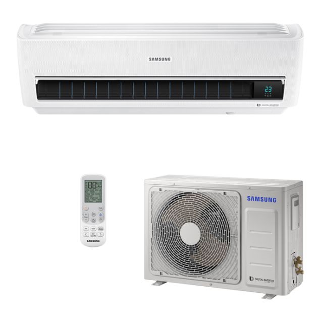 Ar Condicionado 220v Quente/Frio Split Hi-Wall Samsung Inverter Wind Free 12.000 BTU/h - AR12NSPXBWK