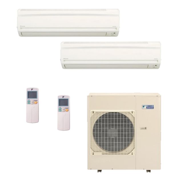 Ar Condicionado Daikin Multi Split Inverter 38.000 BTU/h (2x 21.000) - Quente/Frio 220V