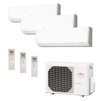 Ar Condicionado Multi Split Inverter Fujitsu Série G 24.000 BTU/h (2x 12.000 e 1x 07.000) Quente/Fri