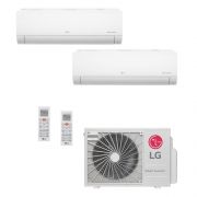 Ar Condicionado Multi-Split LG Inverter 18.000 BTU/h (1x 7.200 e 1x 8.500) Quente/Frio 220V