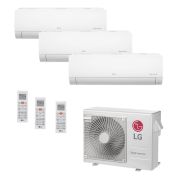 Ar Condicionado Multi-Split LG Inverter 24.000 BTU/h (3x 7.200) Quente/Frio 220V