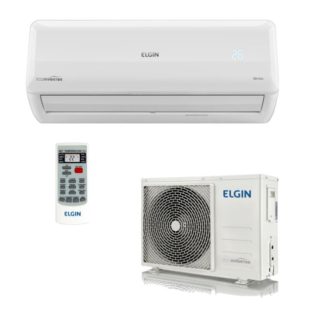 Ar Condicionado Split Hi-Wall Eco Inverter Elgin 18.000 BTU/h Quente/Frio 220V HVQI18B2IA