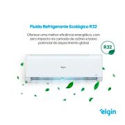  Ar Condicionado Split Hi-Wall Elgin Eco Inverter II 9.000 Btu/h Frio 220V R-32 | Wi-Fi