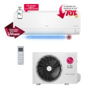  Ar Condicionado Split Hi-Wall LG Dual Inverter Voice UV Nano 12.000 BTU/h Quente/Frio 220V | S4-W12