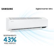 Ar Condicionado Split Hi-Wall Samsung Digital Inverter Ultra 18.000 BTU/h Quente/Frio 220v AR18TSHZD