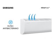 Ar Condicionado Split Hi-Wall Samsung WindFree Inverter 9.000 BTU/h Quente/Frio 220v | AR09TSHCBWKNA