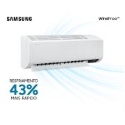 Ar Condicionado Split Hi-Wall Samsung WindFree Inverter 9.000 BTU/h Quente/Frio 220v | AR09TSHCBWKNA