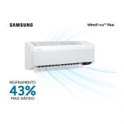 Ar Condicionado Split Hi-Wall Samsung WindFree Plus Inverter 12.000 BTU/h Quente/Frio 220v | AR12TSE
