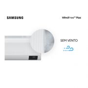Ar Condicionado Split Hi-Wall Samsung WindFree Plus Inverter 9.000 BTU/h Quente/Frio 220v | AR09TSEA