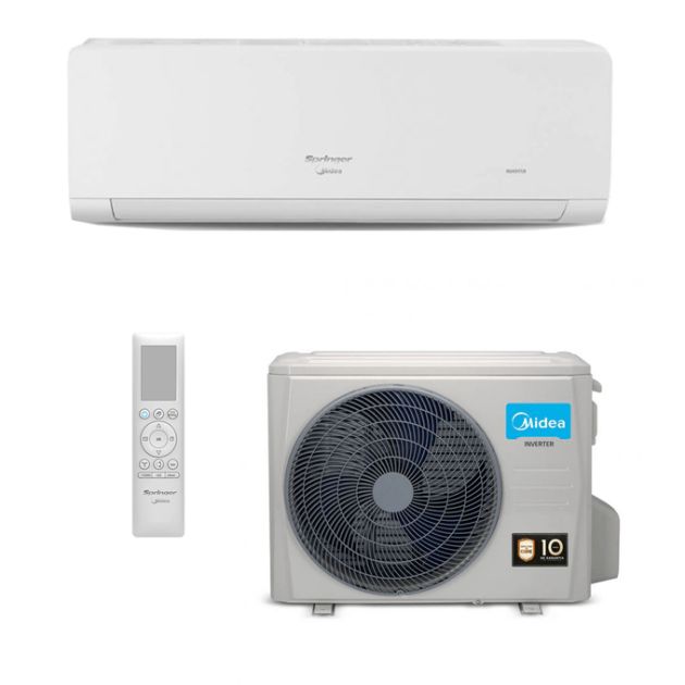 Ar Condicionado Split Hi-Wall Springer Midea Inverter Xtreme 9.000 BTU/h Quente/Frio 220v