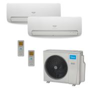 Ar Condicionado Springer Midea Multi-Split Inverter 18.000 BTU/h (2x 9.000) Quente/Frio 220v