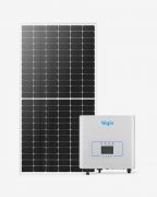 Kit Energia Solar 2,2kWp 550W 3kW 220V Cerâmico Elgin